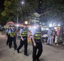 深耕夏夜整治 筑牢平安防线！灵山公安开展社会面清查整治统一行动！