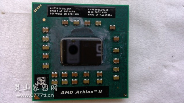 笔记本AMD P340正面
