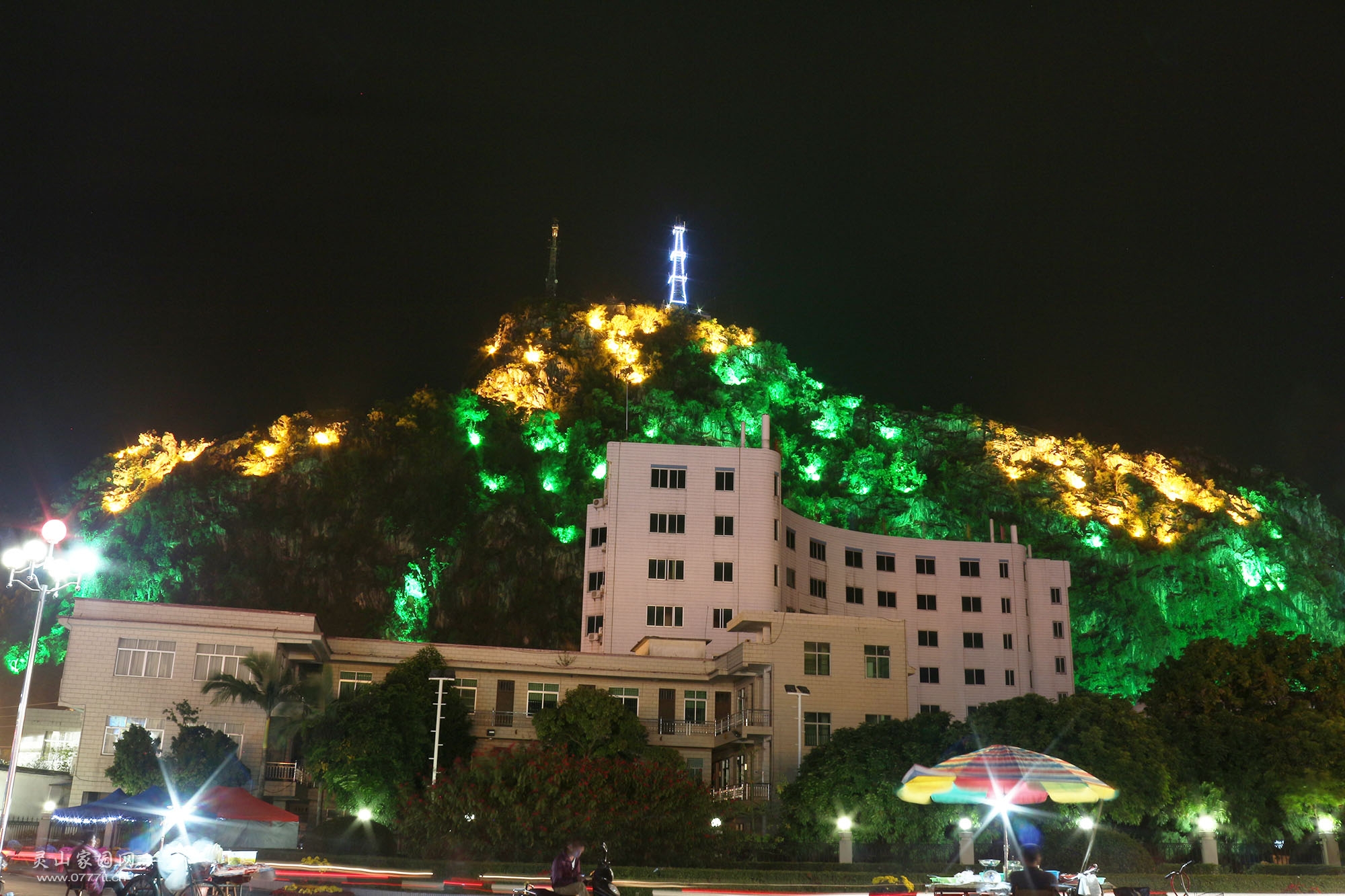 灵峰夜景有哪些景点图片