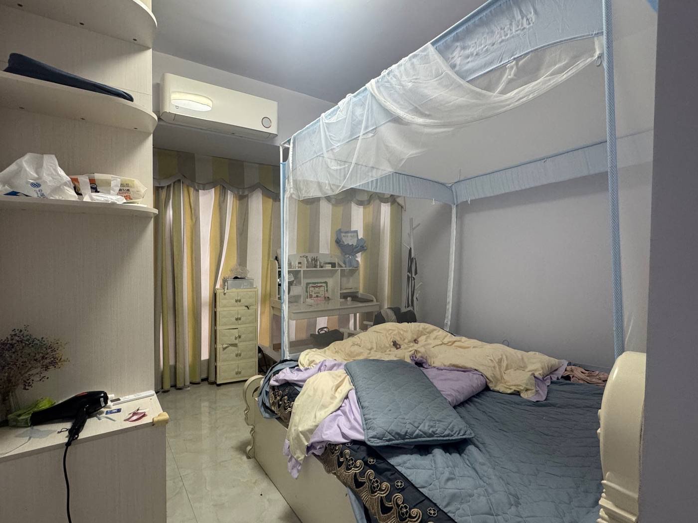 城市春天精装三房，送部分家具家电，总价：44.9万