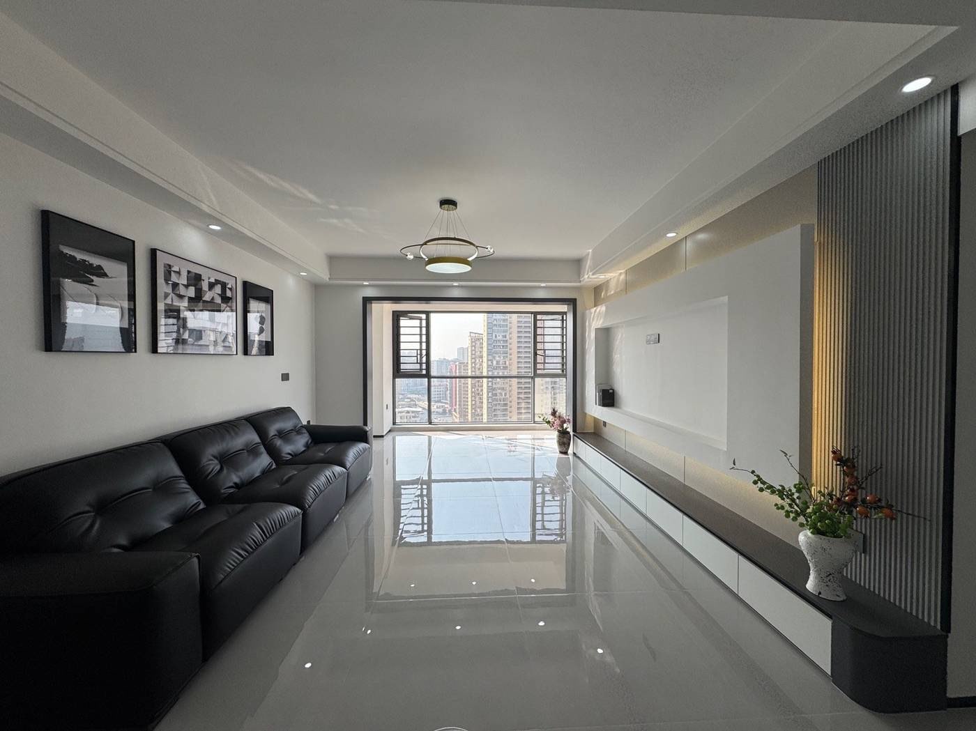 盛天名城一线江景全新精装三房68.8万