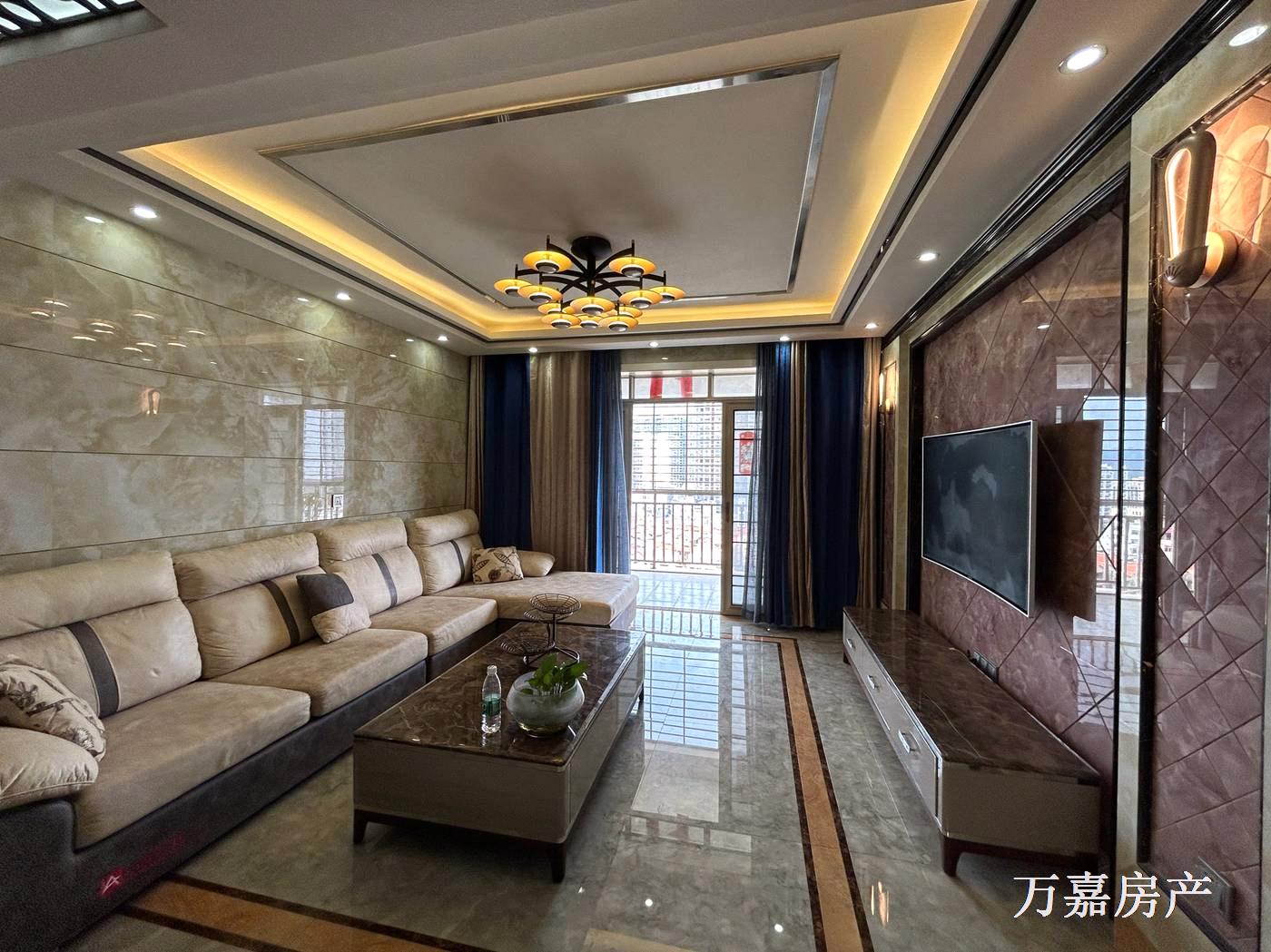 湘桂电梯江景精装3房，房屋新净，53万（05529）18877782388